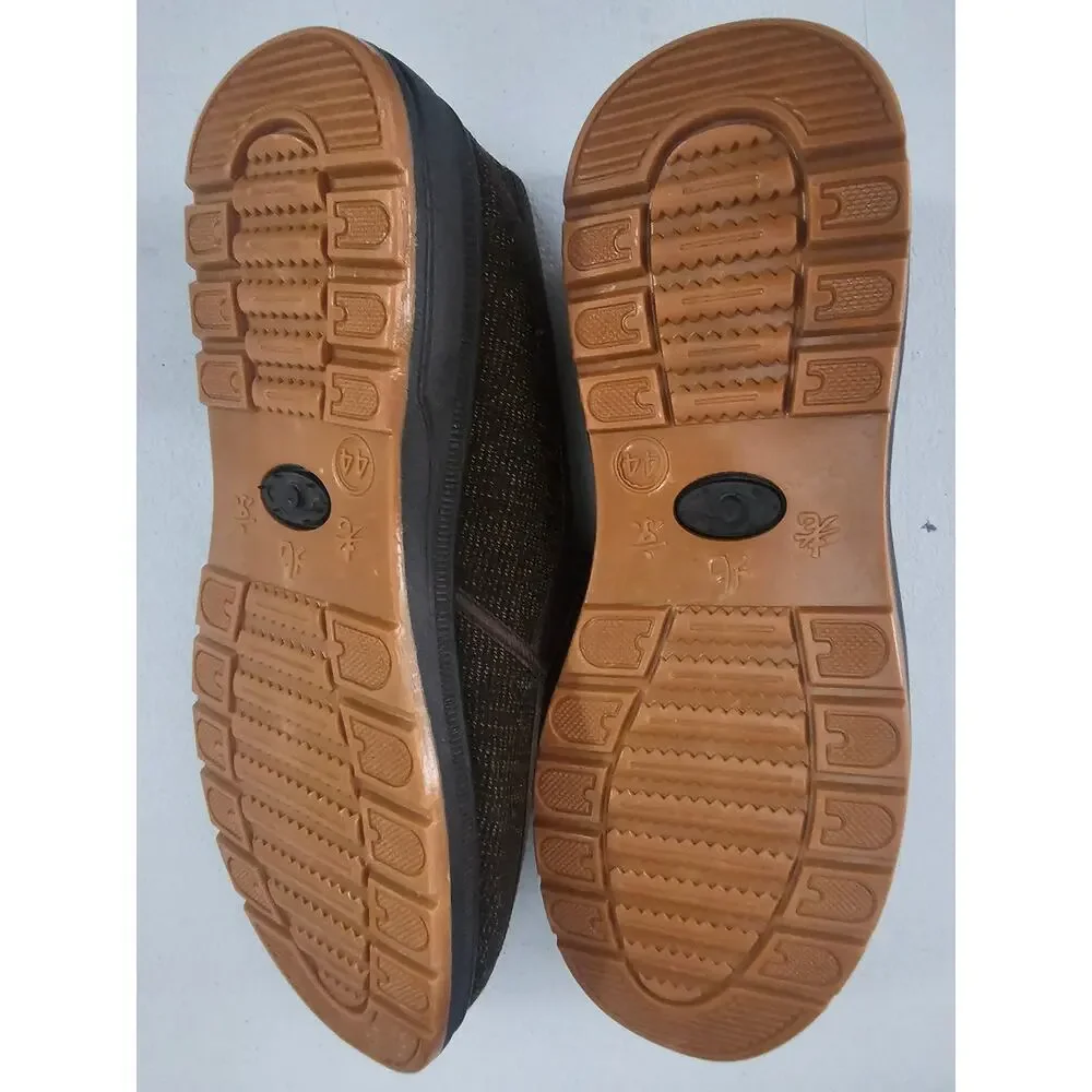 NWOB Men's Sport Canvas Slip-on Loafers Size EU44 US 10.5-11